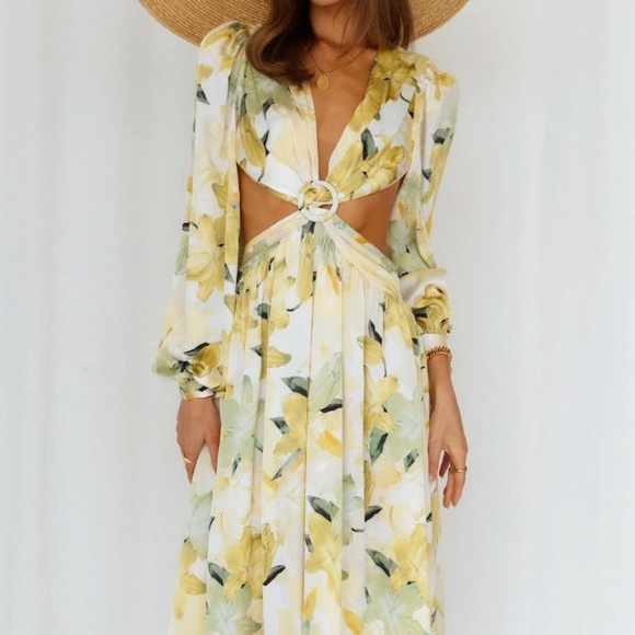 Hello Molly RELENTLESSLY BEAUTIFUL MAXI DRESS - Picture 1 of 3